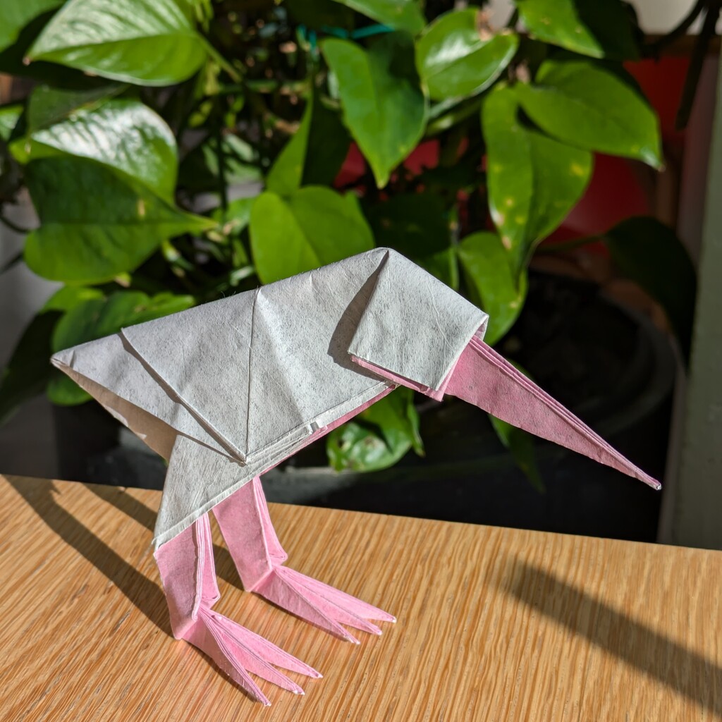 Clapper Rail by Jun Maekawa folded by Grigory Sarnitsky