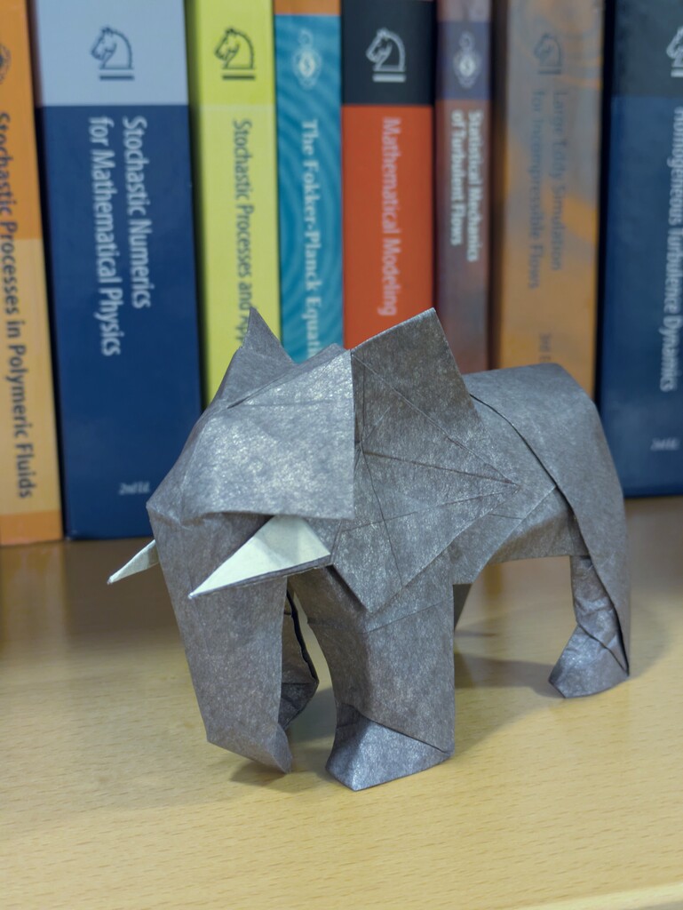 Elephant by Tetsuya Gotani folded by Grigory Sarnitsky